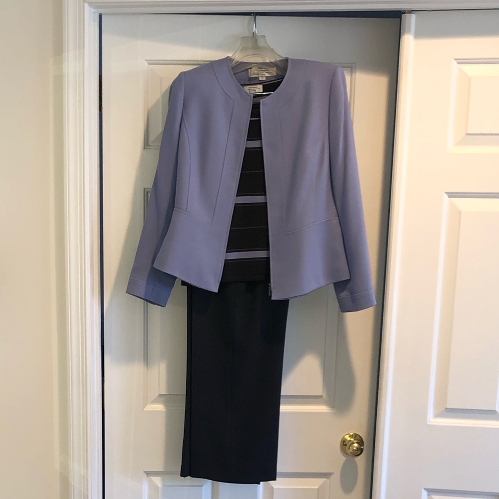 3 Piece Pant Suit w/ Sleeveless Tank